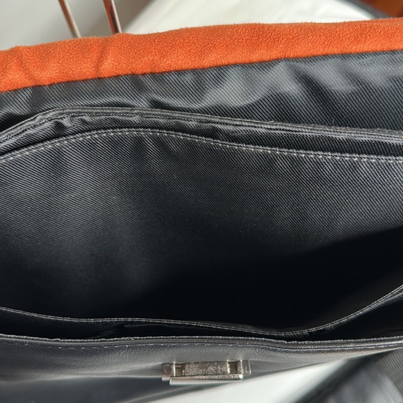 Targus leather computer bag messenger bag - Picture 4 of 6